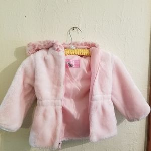 Baby/childs faux fur jacket